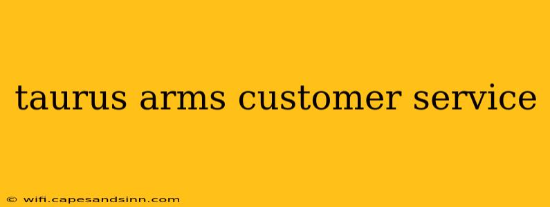 taurus arms customer service