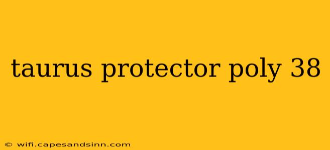 taurus protector poly 38