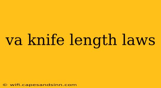 va knife length laws