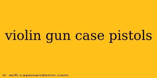 violin gun case pistols