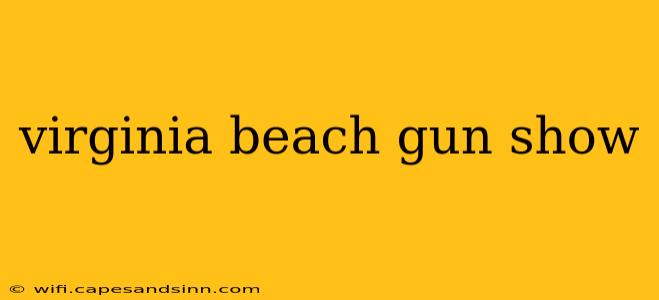 virginia beach gun show