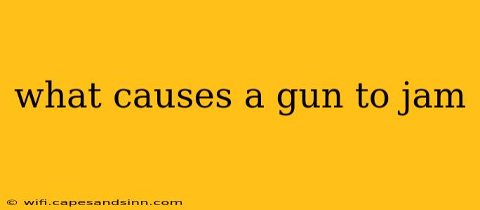 what causes a gun to jam