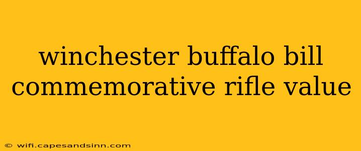 winchester buffalo bill commemorative rifle value