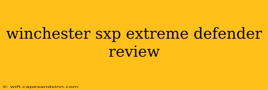 winchester sxp extreme defender review