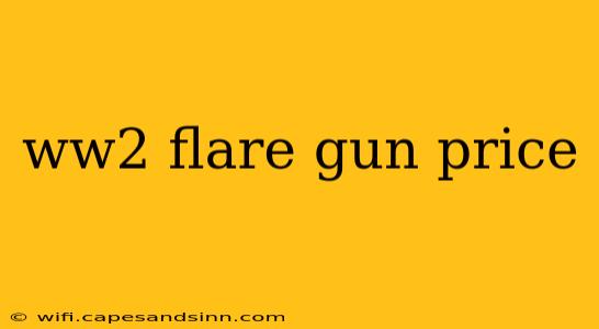 ww2 flare gun price